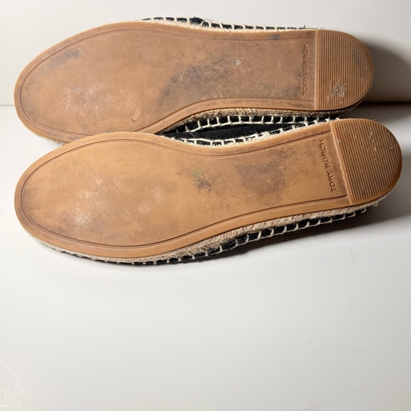 Tory Burch Navy Espadrille Loafers - Picture 6 of 6